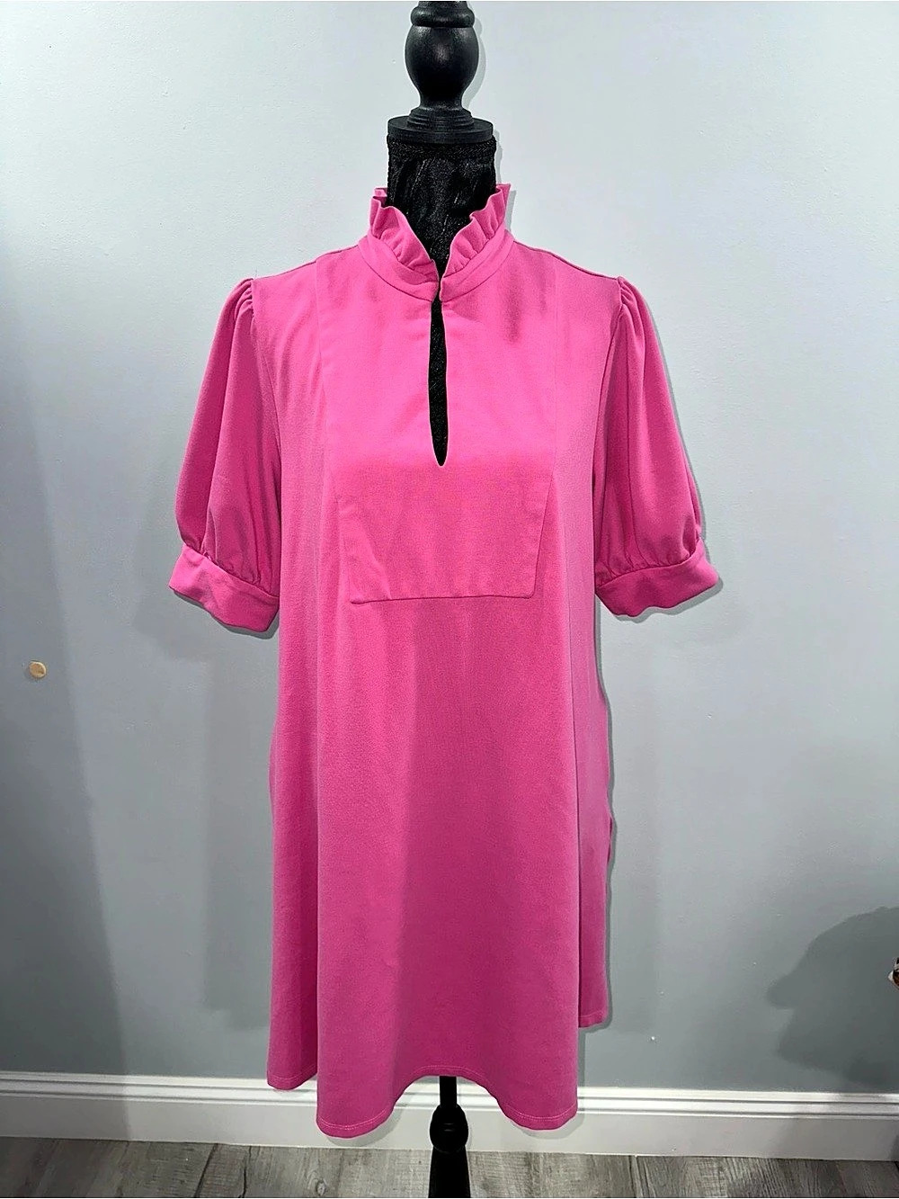 Jude Connally Shari Dress Pink Mini Dress Size Large